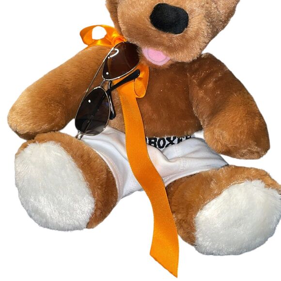 Build A Bear Boxer Plush Teddy Sunglasses Underwear Shorts Tongue Nursery Decor - Picture 6 of 11